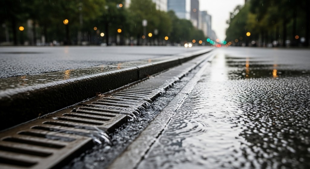 Image of stormwater on a street